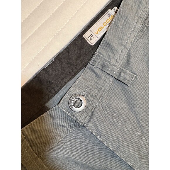 Volcom  True To This Dark Gray Sport Pants Cotton size 29 - Picture 6 of 7